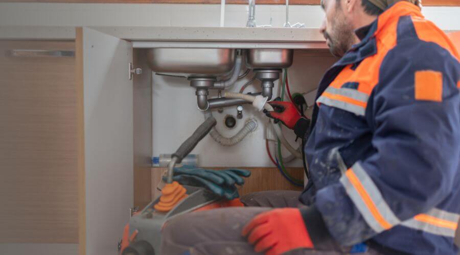 Residential Slab Leak Plumbing in Seymour, TX